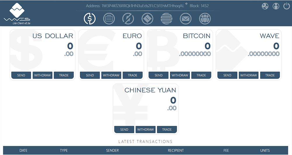 Waves Wallet Client