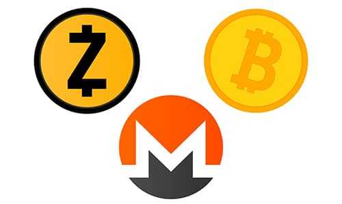 Zcash vs. Monero