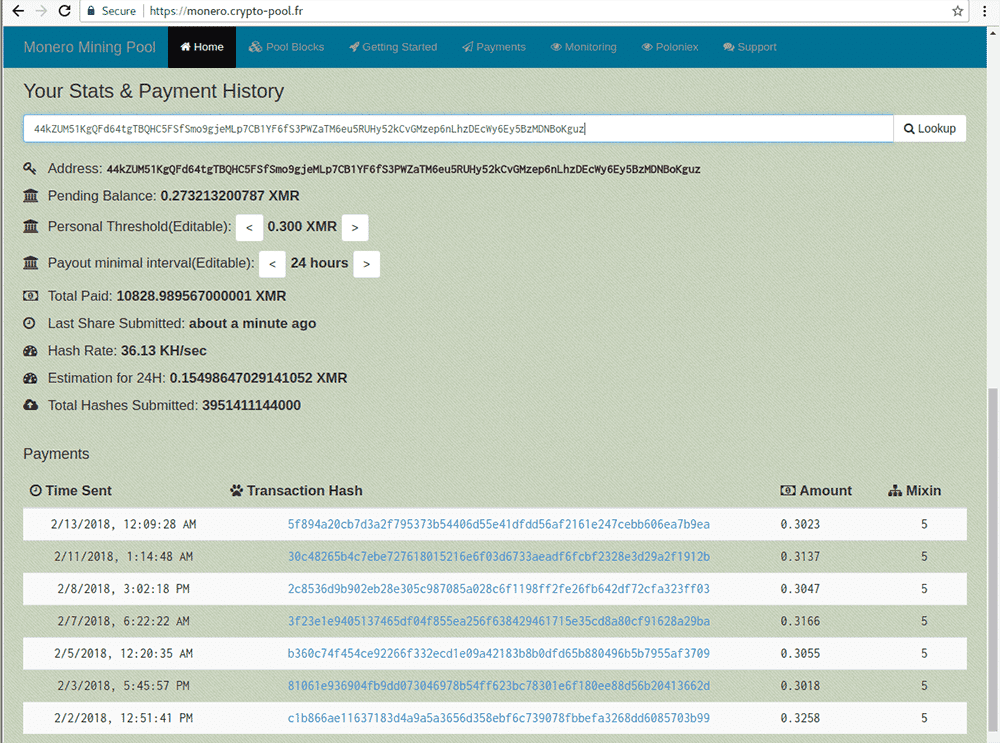 Monero Wallet Mining Jenkins