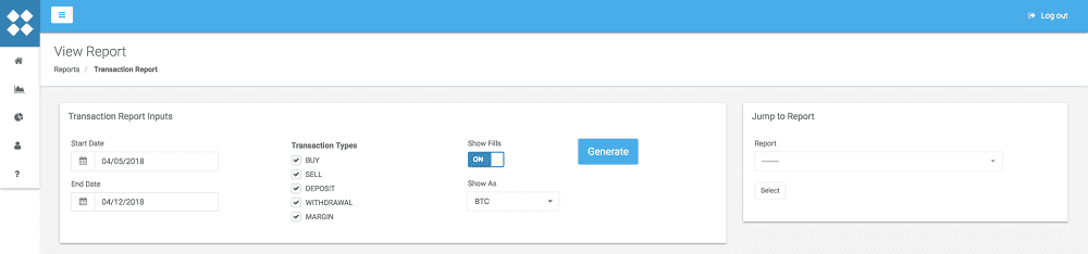 Tradenostix Dashboard