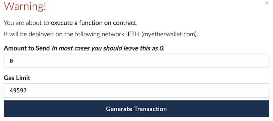 .eth domain settings final step