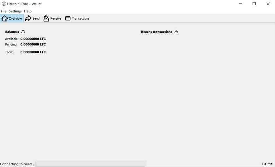 Litecoin Core Wallet