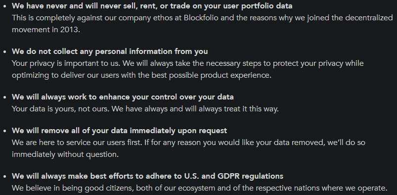 Blockfolio Privacy Policy