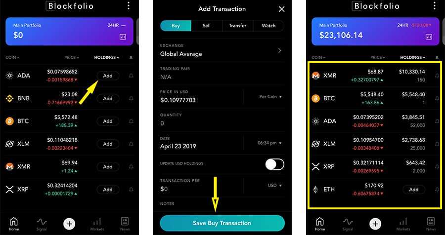 Adding Transactions