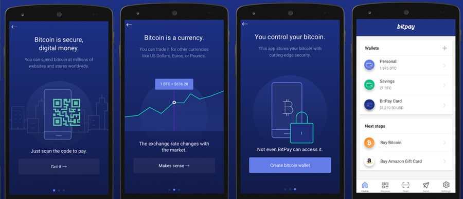 Features Bitpay App