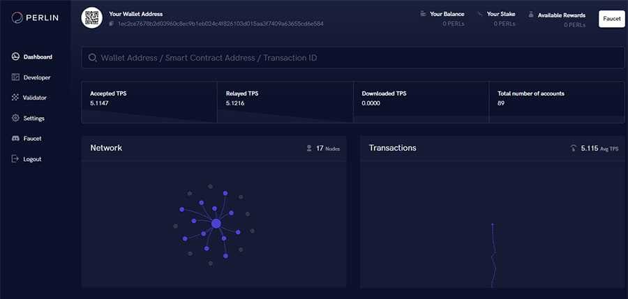 Perlin Wavelet Testnet