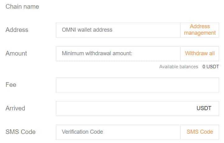 Withdrawing Crypto SnapEx