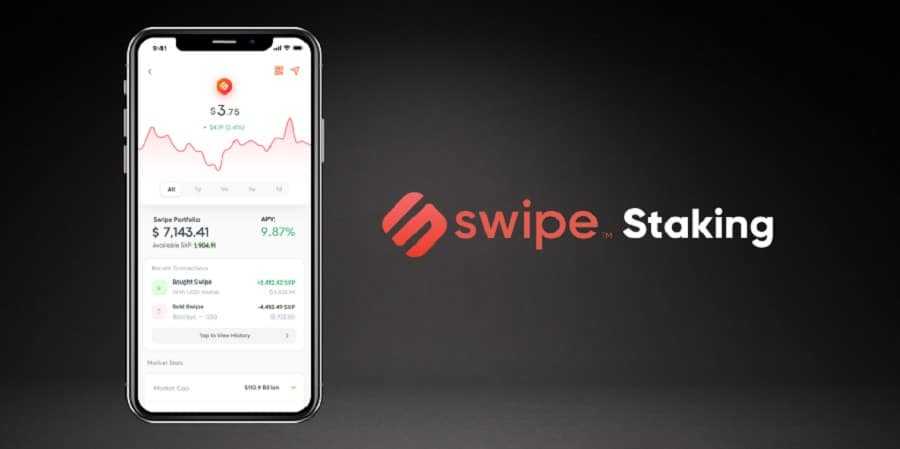 Swipe Crypto Staking