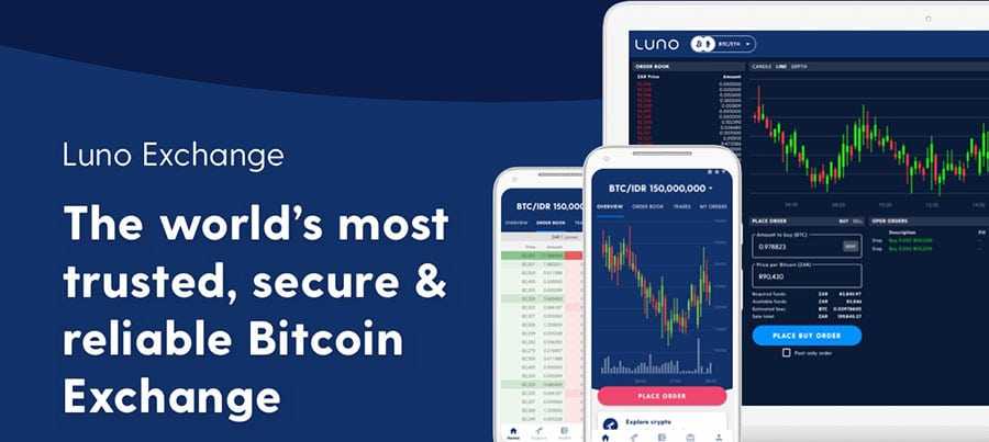 Luno Exchange UI