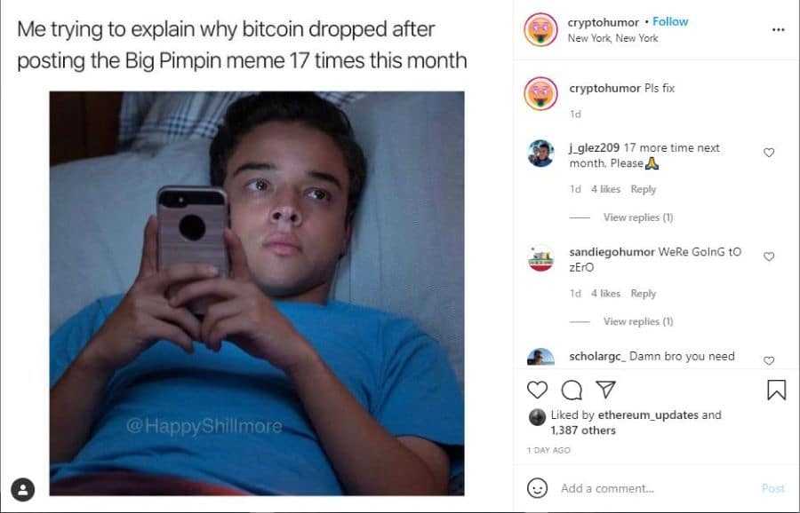 Crypto Humor Insta