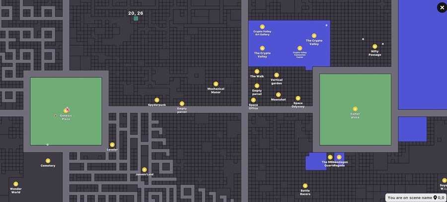 Decentraland Map