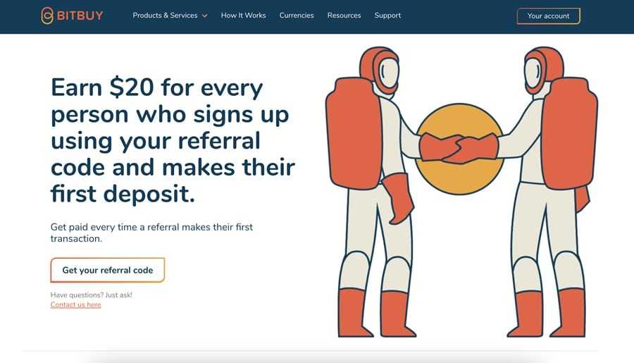 Referral Program Bitbuy