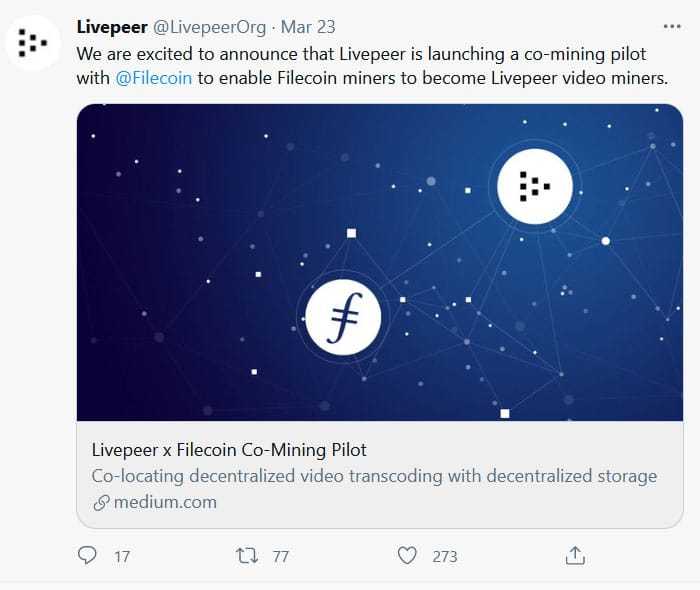 LivePeer Filecoin