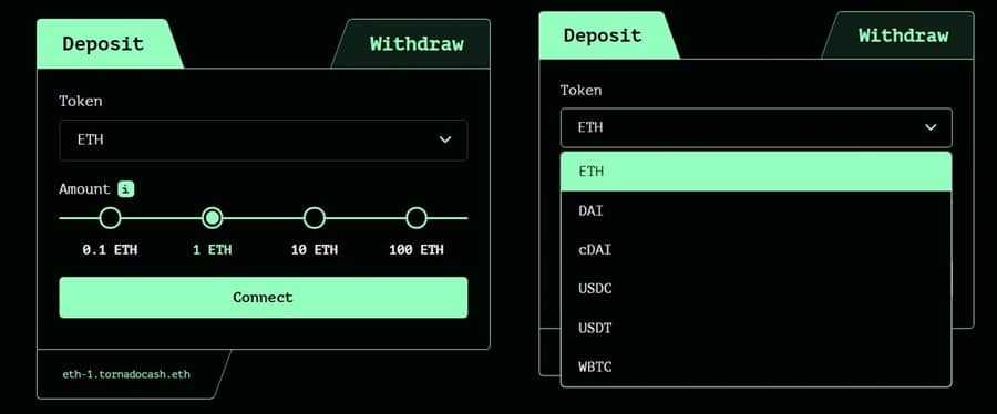 Tornado Cash Deposit