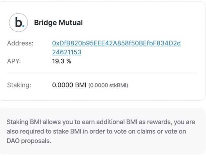 Bridge Mutual Mining