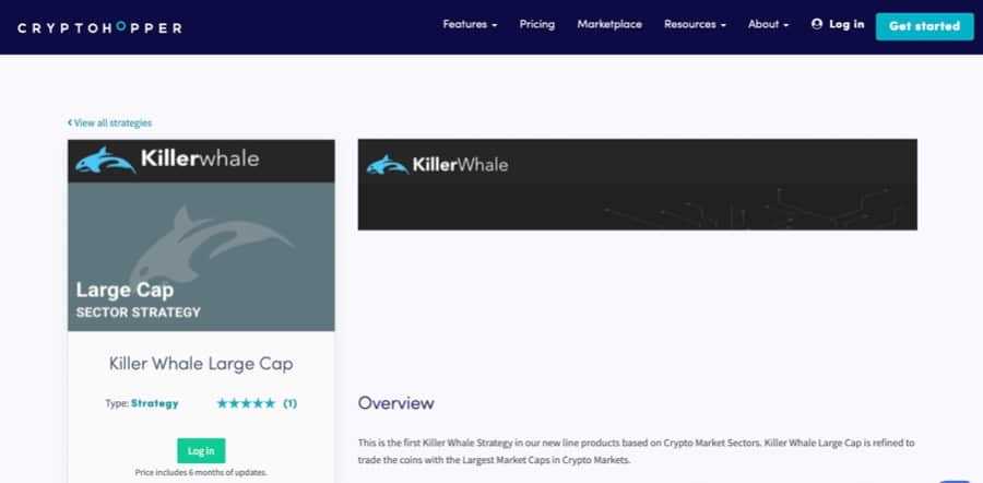 Cryptohopper Paid Strategy Example