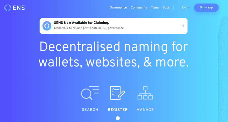 ENS Domains