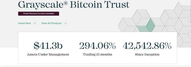 Grayscale Bitcoin Trust