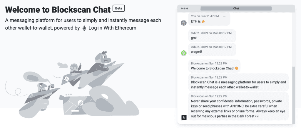 Blockscan Chat