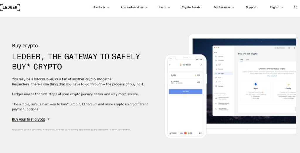 ledger buy crypto