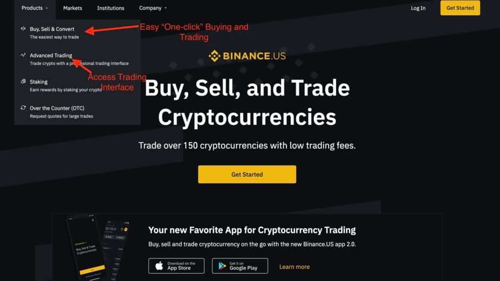 Binance US Exchange