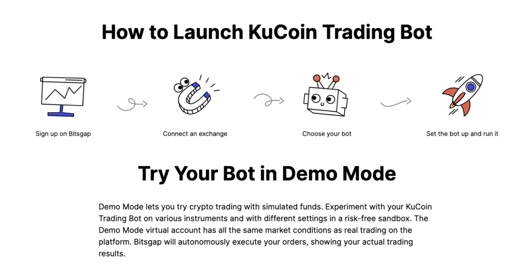 Bitsgap demo trading