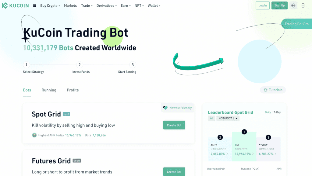 KuCoin bots