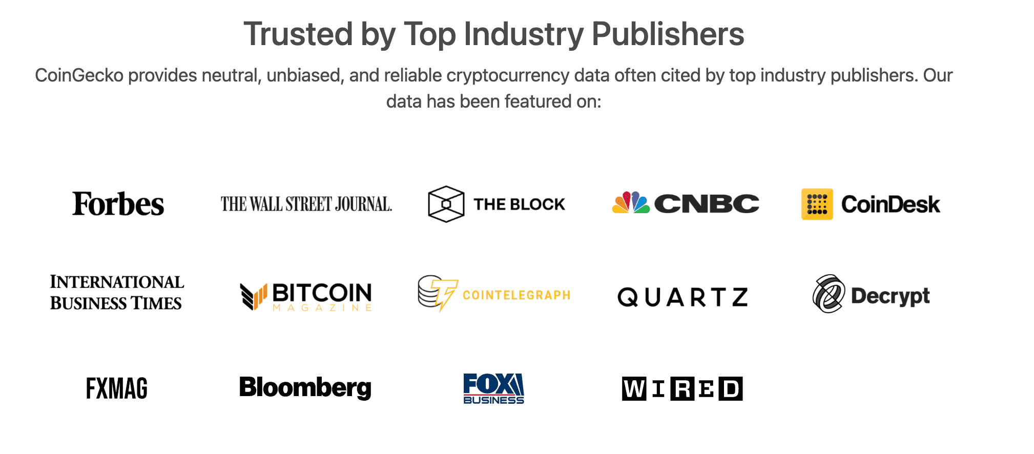 CoinGecko Partners