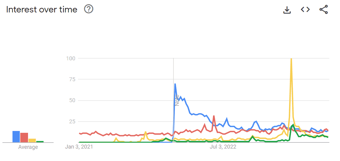 Global interest in Polygon