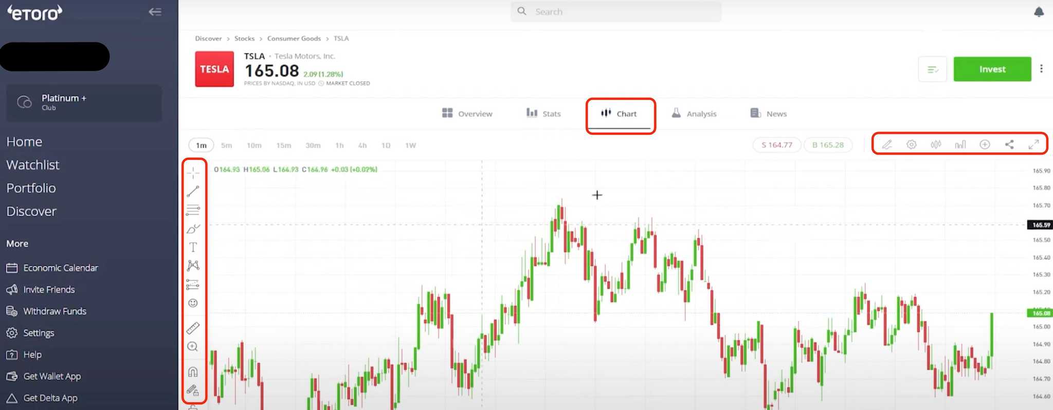 eToro pro